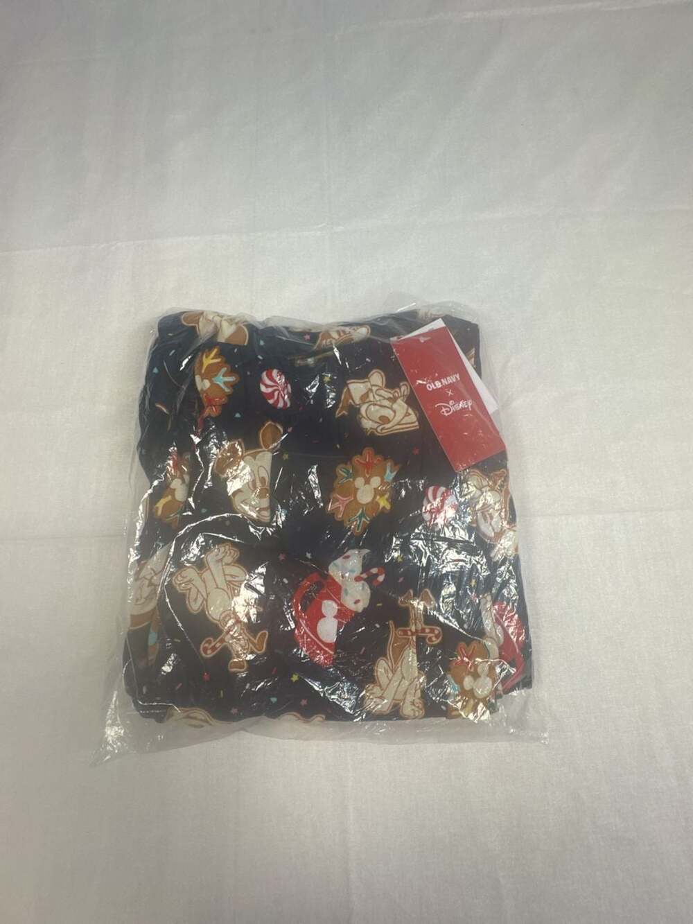 Old Navy x Disney Gingerbread Mickey Mouse Flannel Pajama Pants Size XS